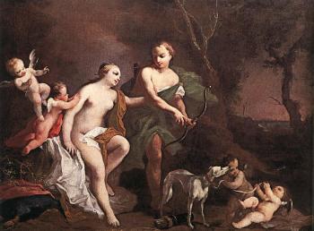 Jacopo Amigoni : Venus and Adonis